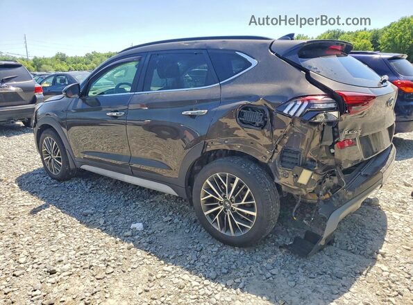 KM8J3CAL3LU085818 2020 HYUNDAI TUCSON Brown უკანა მარცხენა