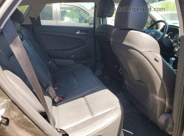 KM8J3CAL3LU085818 2020 HYUNDAI TUCSON Brown უკანა სალონის ხედი