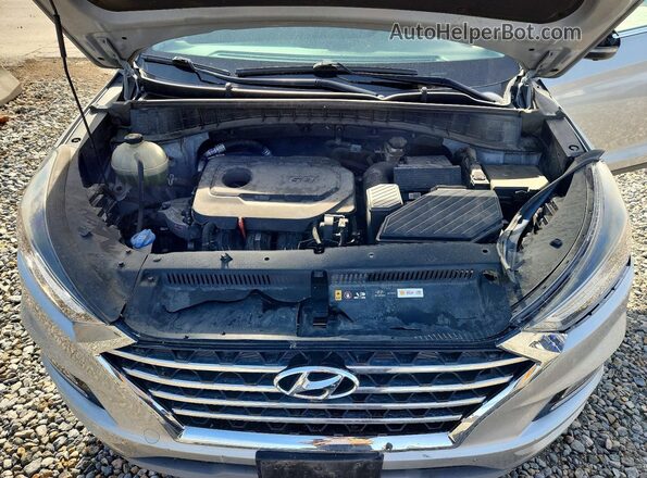 KM8J3CAL3LU176684 2020 HYUNDAI TUCSON Silver ძრავის განყოფილების ხედი