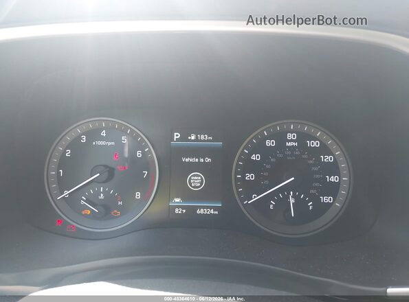 KM8J3CAL3LU177608 2020 HYUNDAI TUCSON Silver Հետևի նստատեղերի տեսք