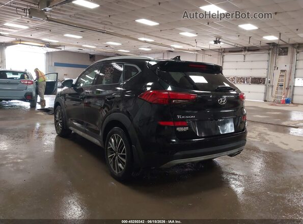 KM8J3CAL4KU888913 2019 HYUNDAI TUCSON Черный Задняя левая четверть