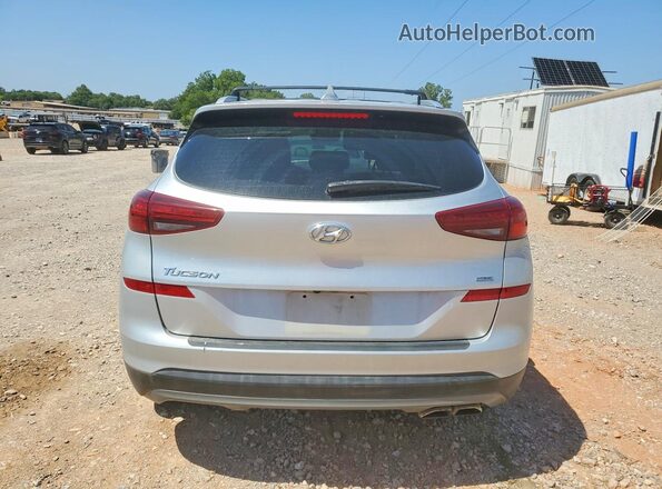KM8J3CAL4KU998585 2019 HYUNDAI TUCSON Silver Հետևի տեսք