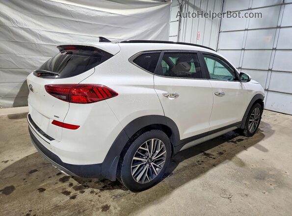 KM8J3CAL4LU160106 2020 HYUNDAI TUCSON Белый Задняя правая четверть