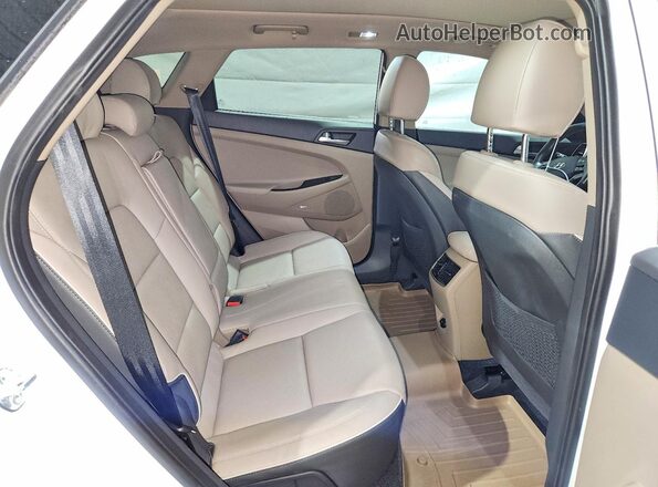 KM8J3CAL4LU160106 2020 HYUNDAI TUCSON Белый Вид задней части салона