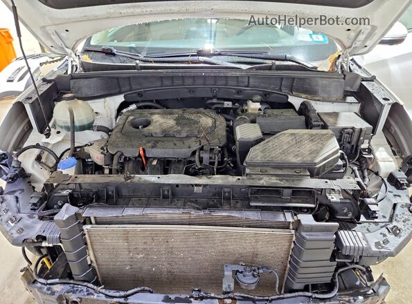 KM8J3CAL4LU160106 2020 HYUNDAI TUCSON Белый Вид подкапотного пространства