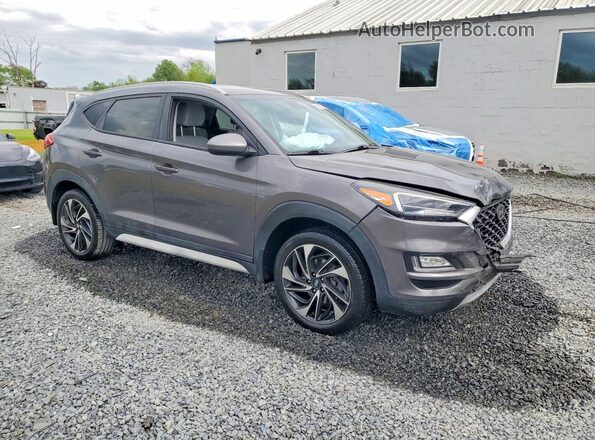 KM8J3CAL4LU183787 2020 HYUNDAI TUCSON Gray Передня права чверть