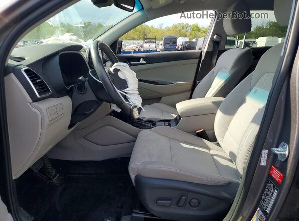 KM8J3CAL4LU183787 2020 HYUNDAI TUCSON Gray Вид салону спереду