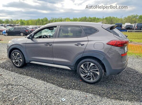 KM8J3CAL4LU183787 2020 HYUNDAI TUCSON Gray Задня ліва чверть