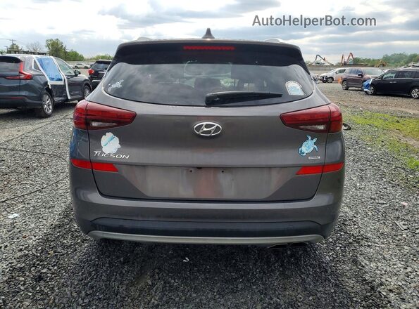 KM8J3CAL4LU183787 2020 HYUNDAI TUCSON Gray Вид ззаду