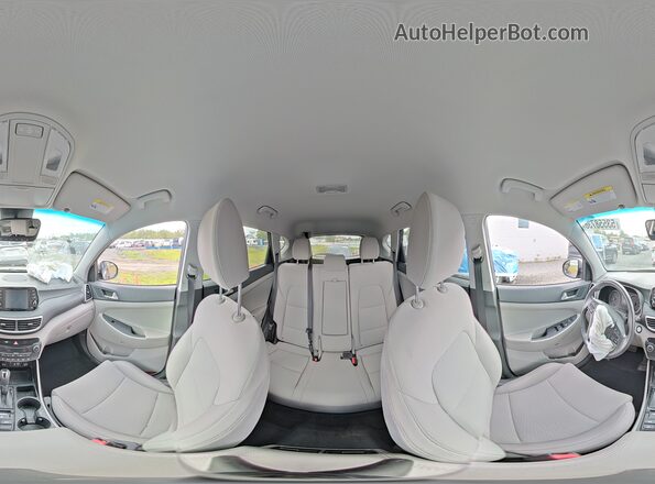 KM8J3CAL4LU183787 2020 HYUNDAI TUCSON Gray Панорамний вид салону 360°