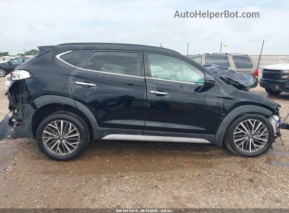 KM8J3CAL4MU310202 2021 HYUNDAI TUCSON Black Սալոնի հետևի տեսք