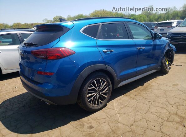 KM8J3CAL4MU366074 2021 HYUNDAI TUCSON Blue 