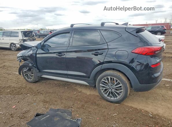 KM8J3CAL4MU371260 2021 HYUNDAI TUCSON Черный Задняя левая четверть