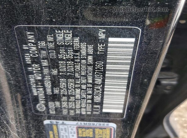 KM8J3CAL4MU371260 2021 HYUNDAI TUCSON Черный Вид подкапотного пространства
