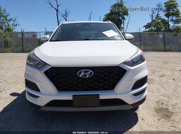 KM8J3CAL5KU891044 2019 HYUNDAI TUCSON White ხელსაწყოთა პანელის ხედი