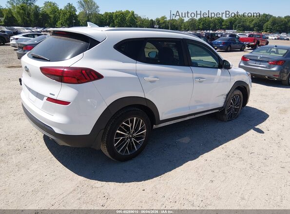 KM8J3CAL5KU891044 2019 HYUNDAI TUCSON White უკანა მარჯვენა
