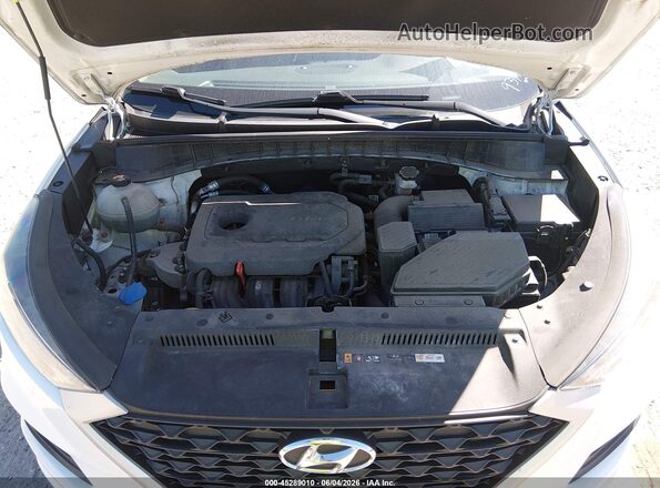 KM8J3CAL5KU891044 2019 HYUNDAI TUCSON White უკანა ხედი