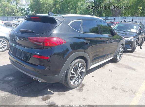 KM8J3CAL5KU953428 2019 HYUNDAI TUCSON Black უკანა მარჯვენა