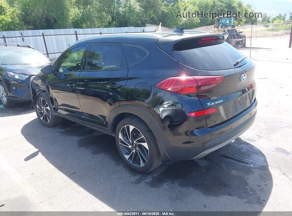 KM8J3CAL5KU953428 2019 HYUNDAI TUCSON Black უკანა მარცხენა