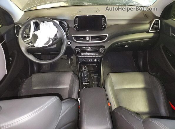 KM8J3CAL5LU242488 2020 HYUNDAI TUCSON Gray წინა პანელის ხედი