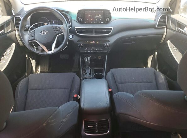 KM8J3CAL5MU312881 2021 HYUNDAI TUCSON Blue Dashboard view