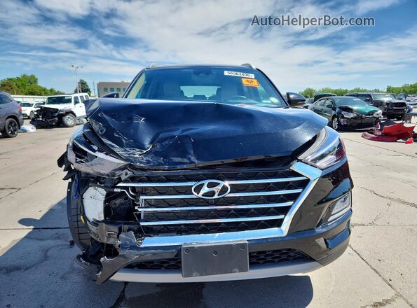 KM8J3CAL5MU411894 2021 HYUNDAI TUCSON Black წინა ხედი