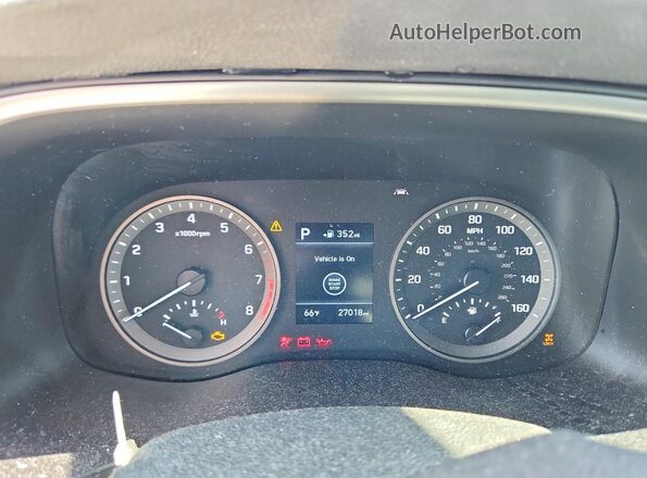 KM8J3CAL5MU411894 2021 HYUNDAI TUCSON Black ხელსაწყოთა პანელის ხედი