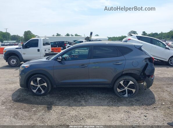 KM8J3CAL6JU741135 2018 HYUNDAI TUCSON Gray 