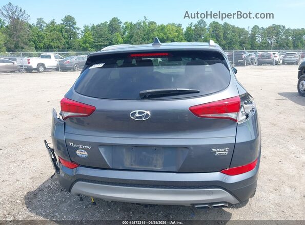 KM8J3CAL6JU741135 2018 HYUNDAI TUCSON Gray 