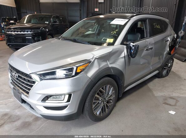 KM8J3CAL6LU097753 2020 HYUNDAI TUCSON Silver Передня ліва чверть