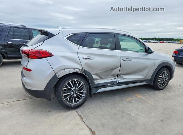 KM8J3CAL6LU228888 2020 HYUNDAI TUCSON Silver Trasero derecho