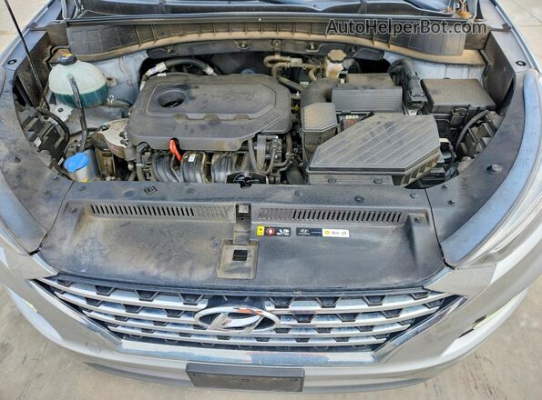 KM8J3CAL6LU228888 2020 HYUNDAI TUCSON Silver Vista interior trasera