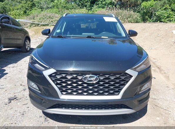 KM8J3CAL6MU318883 2021 HYUNDAI TUCSON Black Widok zestawu wskaźników