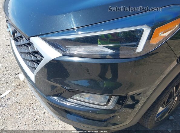 KM8J3CAL6MU318883 2021 HYUNDAI TUCSON Black Widok z przodu