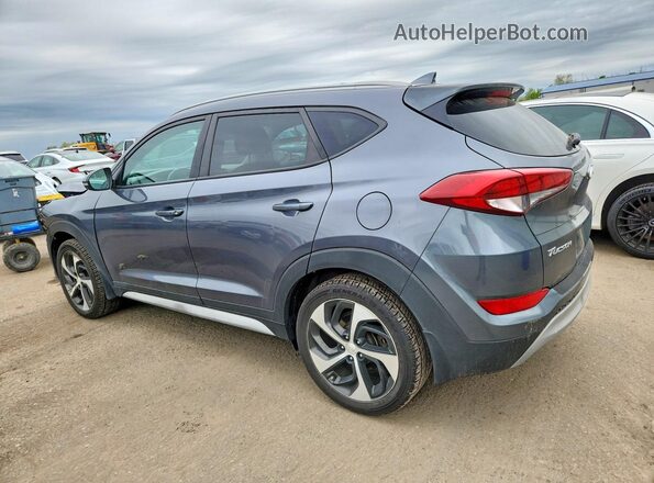 KM8J3CAL7JU758932 2018 HYUNDAI TUCSON Blue 