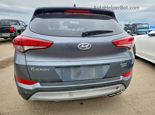 KM8J3CAL7JU758932 2018 HYUNDAI TUCSON Blue 