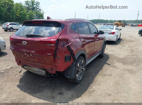 KM8J3CAL7KU847787 2019 HYUNDAI TUCSON Red Rear right