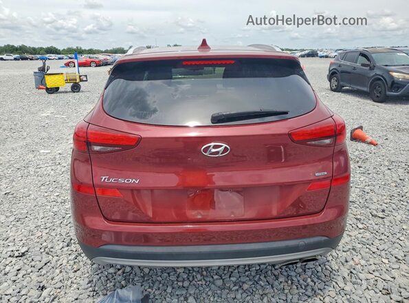 KM8J3CAL7KU950336 2019 HYUNDAI TUCSON Бордовый 