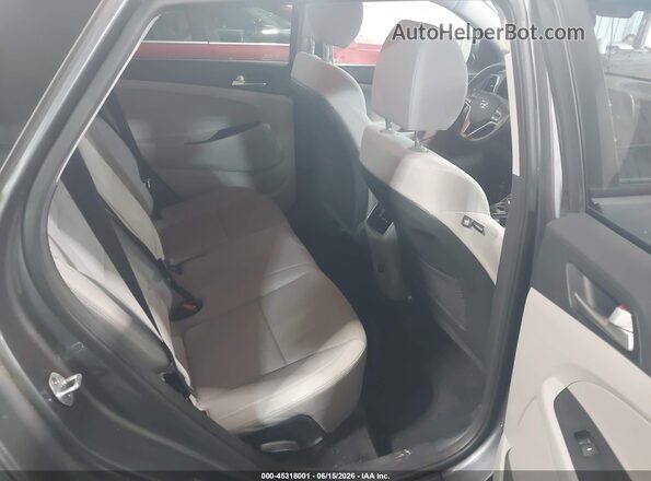 KM8J3CAL7KU960414 2019 HYUNDAI TUCSON Gray Vista de la etiqueta del VIN