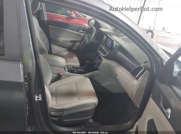 KM8J3CAL7KU960414 2019 HYUNDAI TUCSON Gray Vista interior delantera
