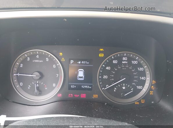 KM8J3CAL7LU086941 2020 HYUNDAI TUCSON White უკანა სავარძლების ხედი