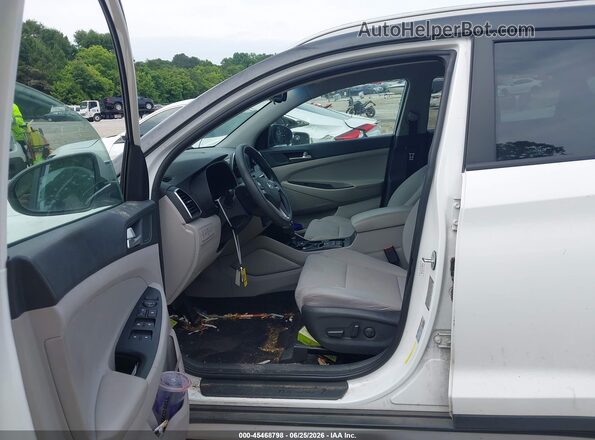 KM8J3CAL7LU086941 2020 HYUNDAI TUCSON White წინა სალონის ხედი