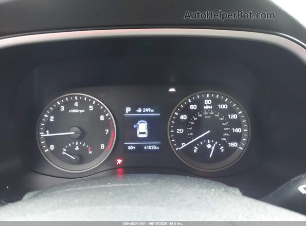 KM8J3CAL8LU184862 2020 HYUNDAI TUCSON Gray უკანა სავარძლების ხედი