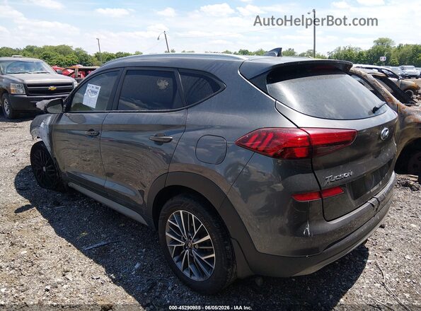 KM8J3CAL8LU186904 2020 HYUNDAI TUCSON Gray Trasero izquierdo