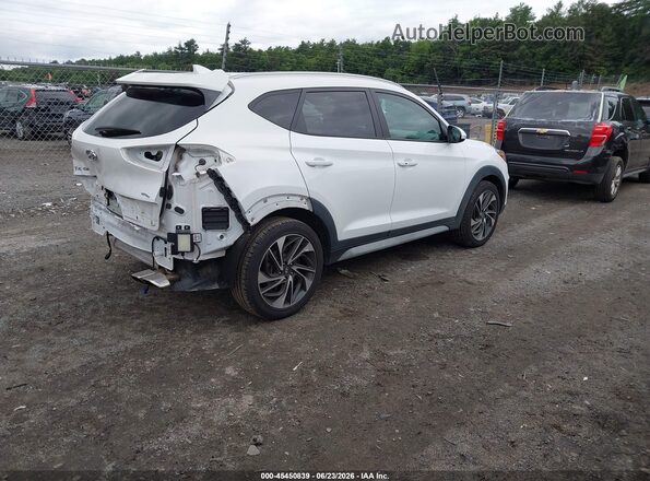 KM8J3CAL8MU320232 2021 HYUNDAI TUCSON Белый Задняя правая четверть
