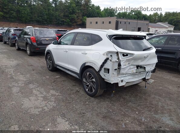KM8J3CAL8MU320232 2021 HYUNDAI TUCSON Белый Задняя левая четверть