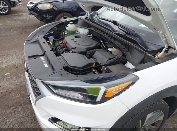 KM8J3CAL8MU320232 2021 HYUNDAI TUCSON Белый Вид сзади