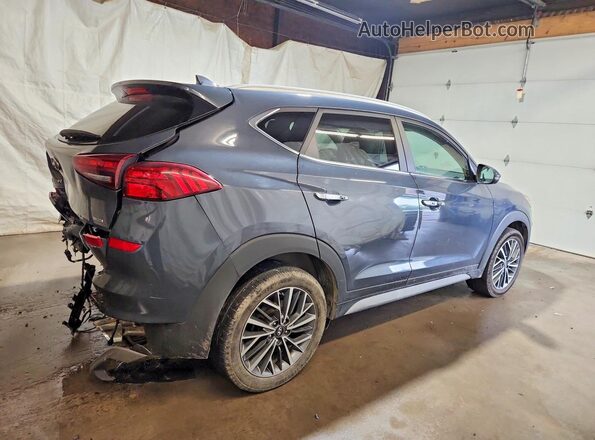 KM8J3CAL8MU385369 2021 HYUNDAI TUCSON Gray Задня права чверть