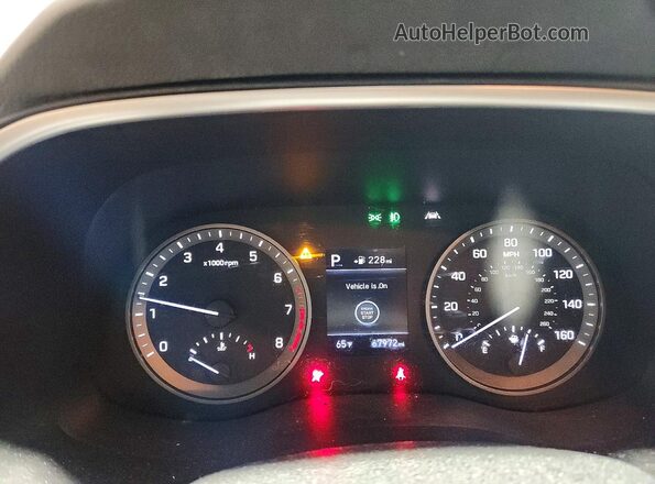 KM8J3CAL8MU385369 2021 HYUNDAI TUCSON Gray Вид щитка приладів