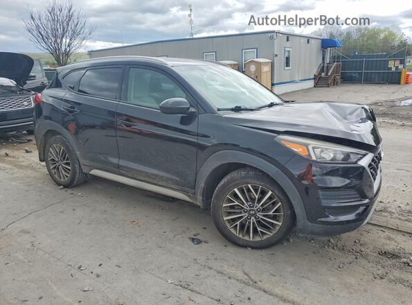 KM8J3CAL9KU889054 2019 HYUNDAI TUCSON Black Delantero derecho